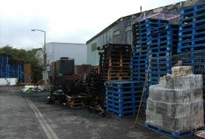 Discarded Pallets